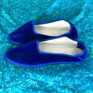 Le Papu Venetian velvet slippers